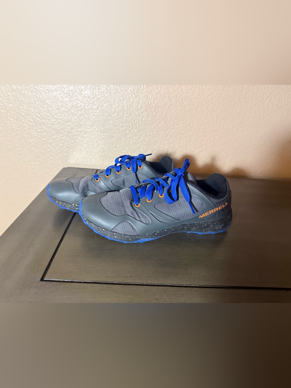 Merrell Trail Running Hiking Shoes Gray Blue Women’s Size 6